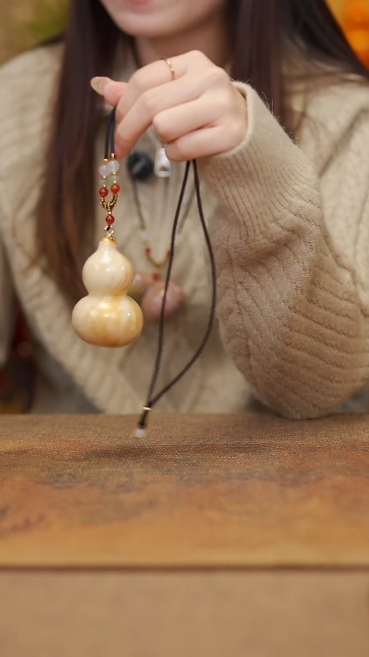 【闪购商品】411宴禾堂大漆脖挂葫芦68