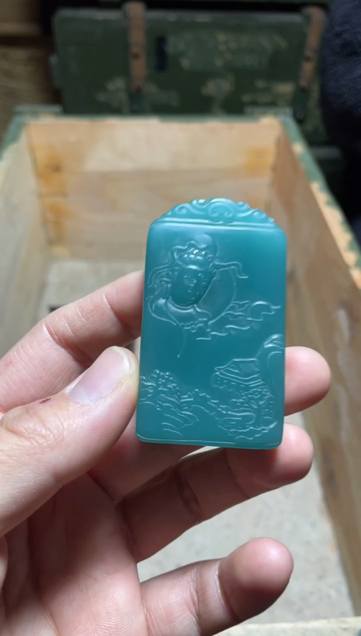 【闪购商品】蓝双面工观音一件