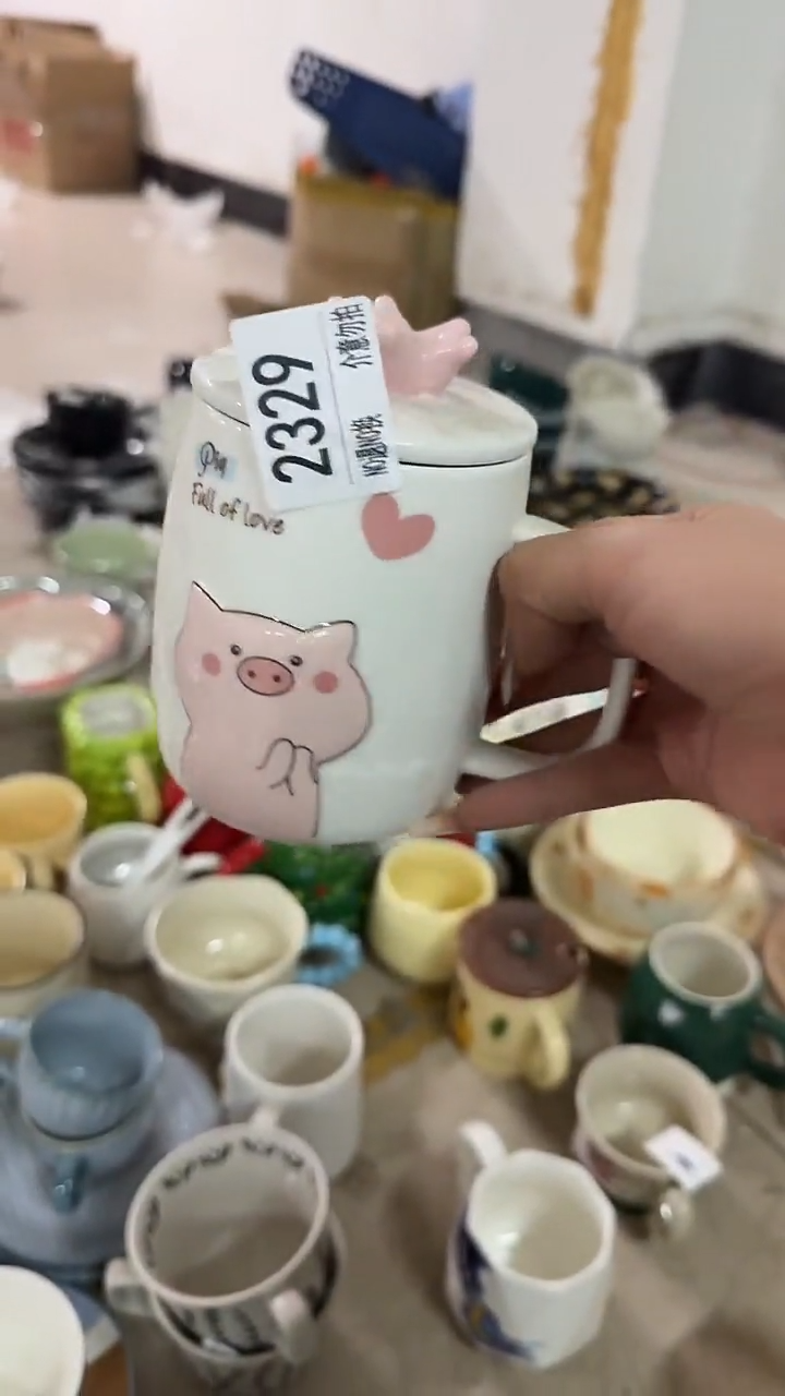 陶瓷手柄款微瑕四单包邮2329