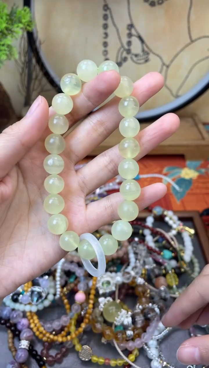 【闪购商品】岫玉手饰未镶嵌270手串