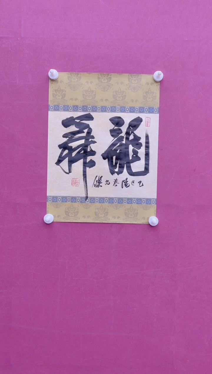 【闪购商品】书法龙舞书法作品