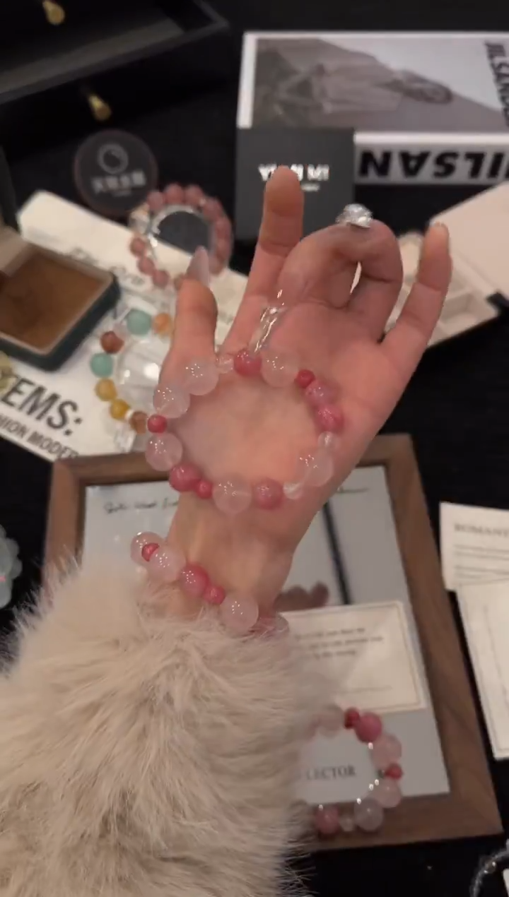 未镶嵌手链水晶蔷薇多宝x3183