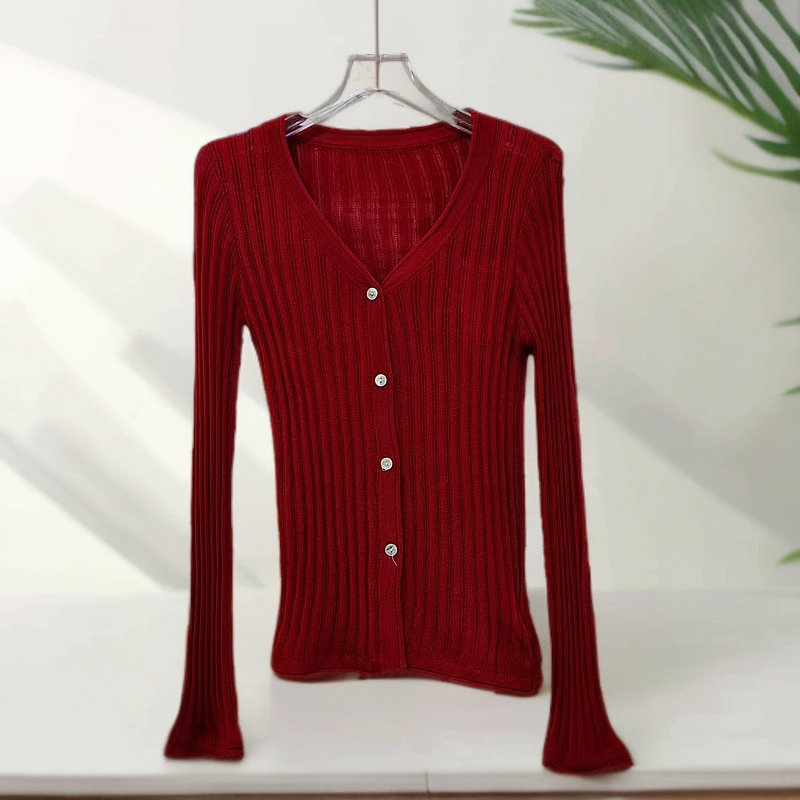 4352 长袖针织开衫