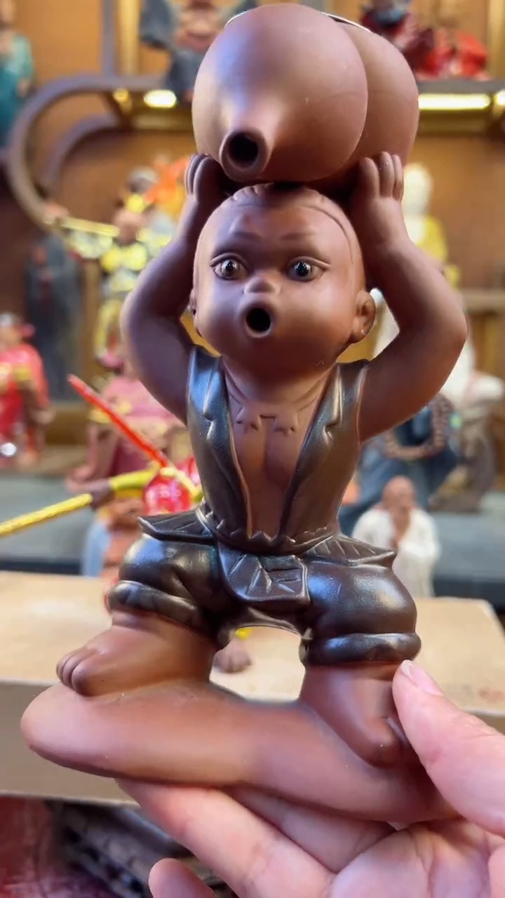 【闪购商品】紫砂茶宠器闵茶宠摆件