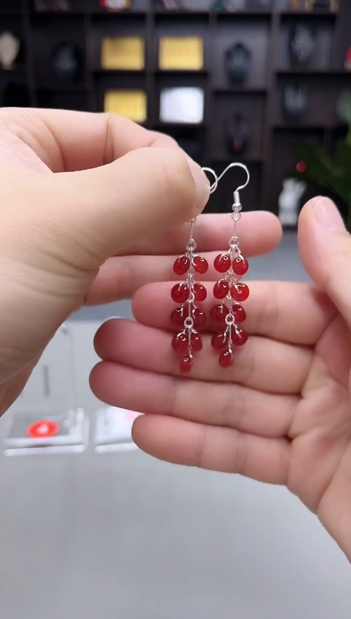 未镶嵌耳饰玛瑙/玉髓323000