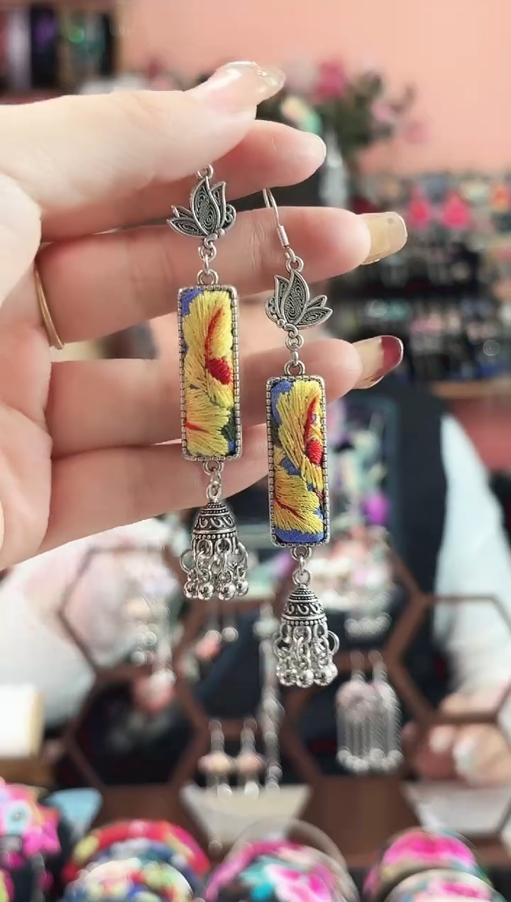 艺枝独绣手工饰品390