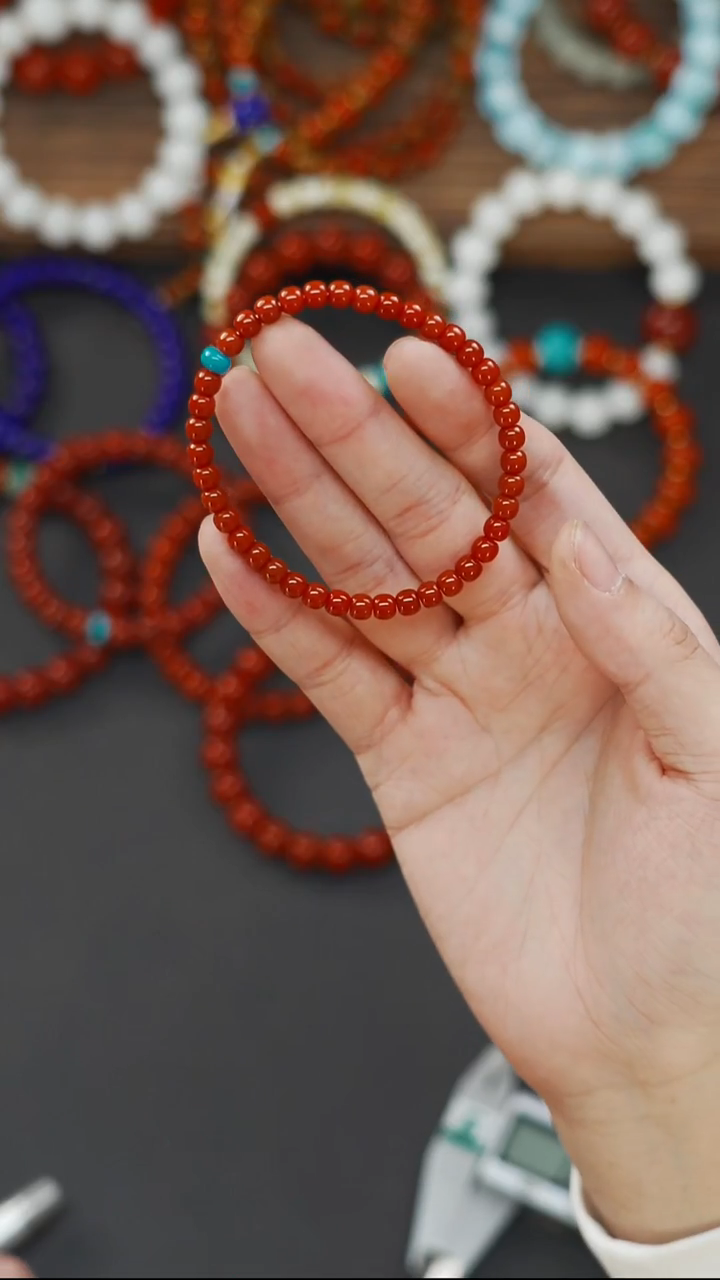 未镶嵌文玩配饰南红玛瑙金**壳梵阁精品文玩回血