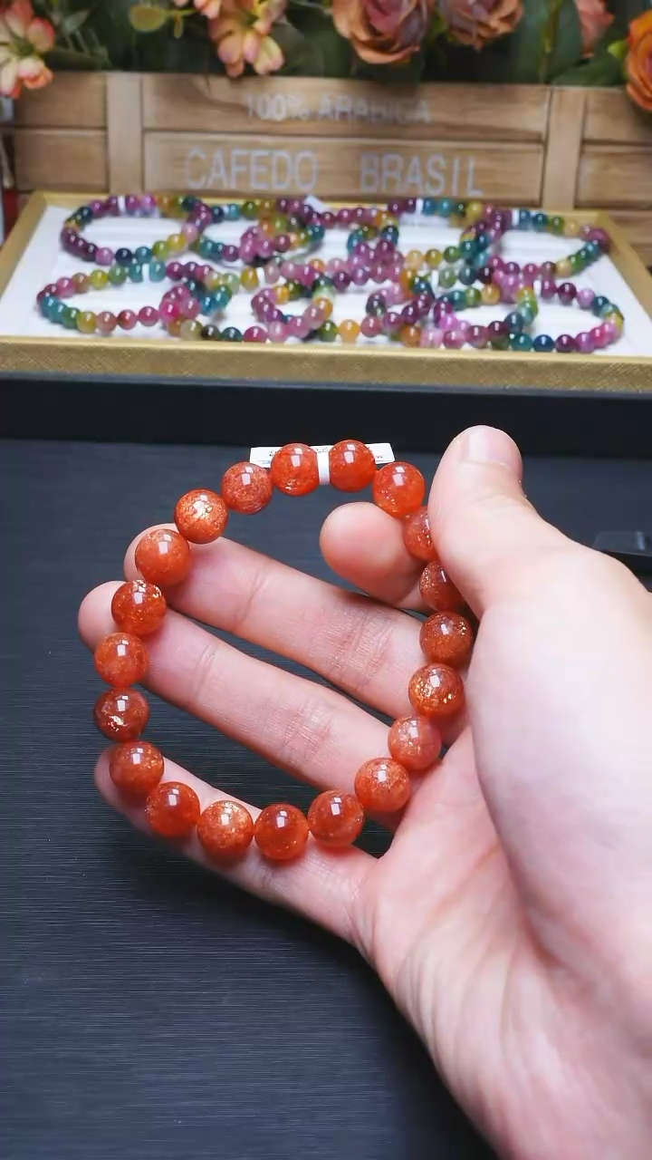 【闪购商品】长石L015金太阳单圈9mm未镶嵌多样性发其一