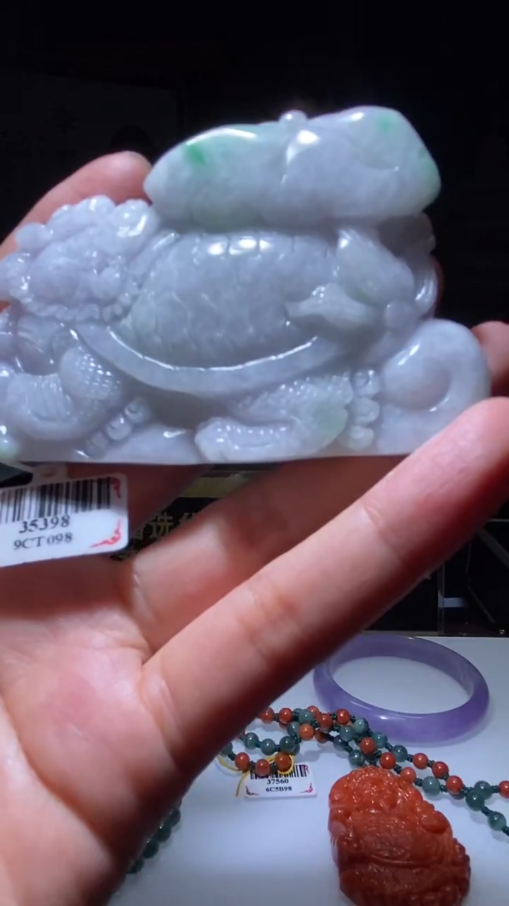 翡翠未镶嵌颈饰6.28天然翡翠A货08