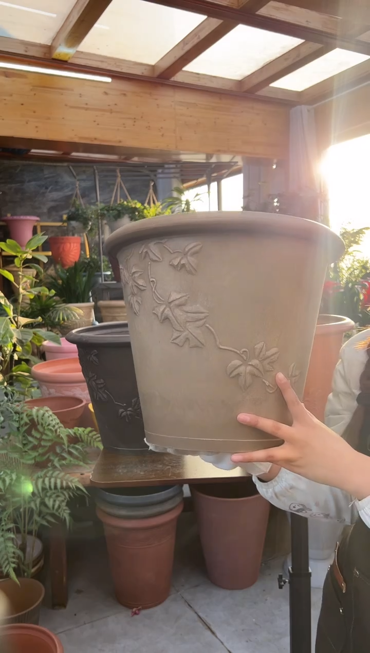 35.5*29/棕色/浮雕叶子外贸尾单/09A35