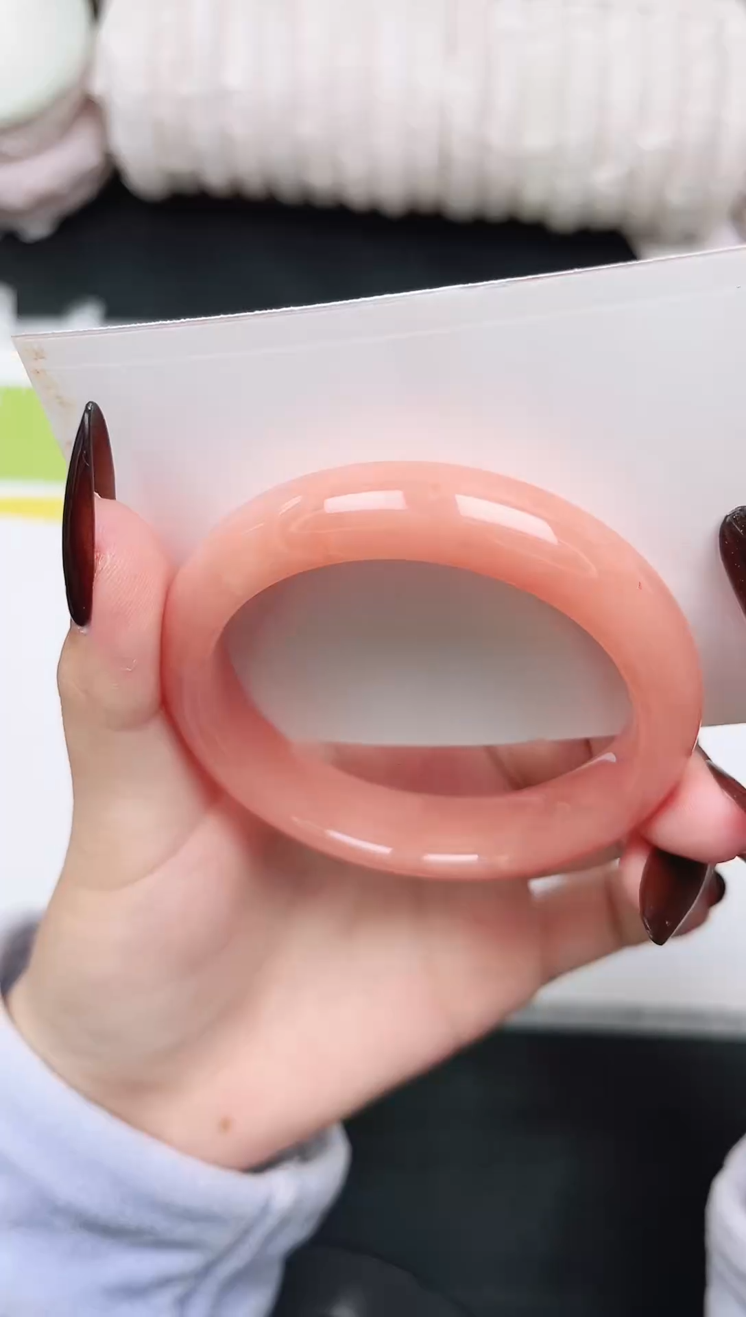 未镶嵌手镯石英质玉13-55