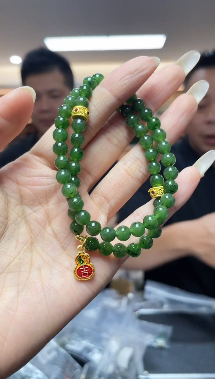 手串未镶嵌和田玉多样性发一件