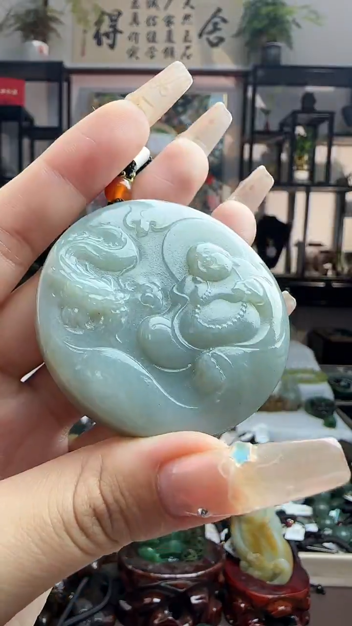 颈饰未镶嵌和田玉1868