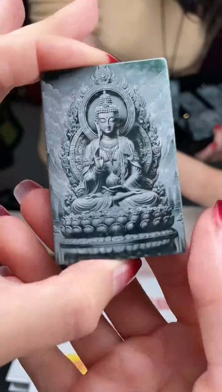 【闪购商品】定制翡翠未镶嵌不退不换CMH1件-A