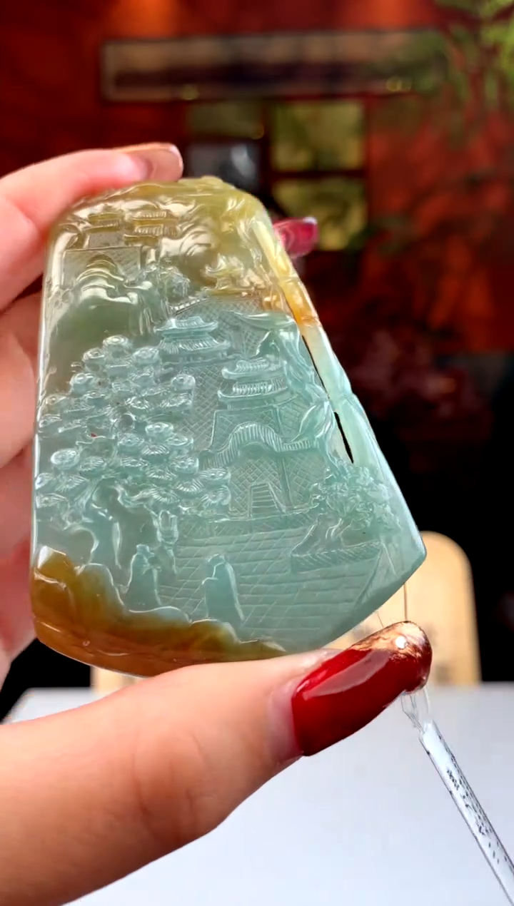 【闪购商品】定制翡翠未镶嵌天然A货翡翠（拍一发一）