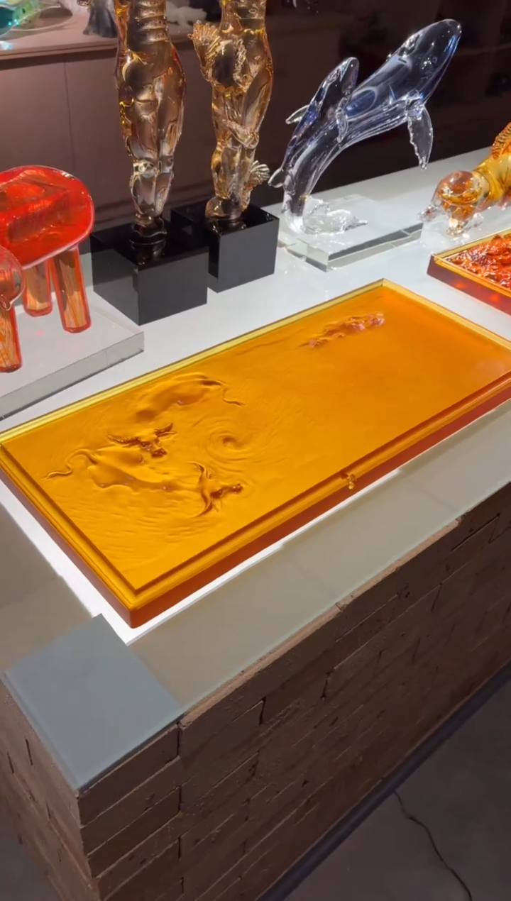 摆件扭转乾坤茶盘