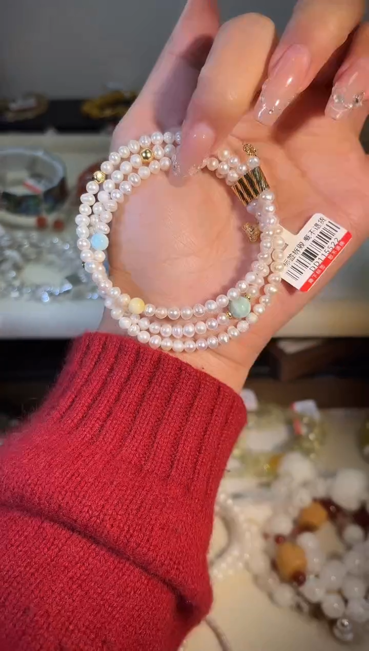 未镶嵌手串淡水珍珠k343多样性发货一件