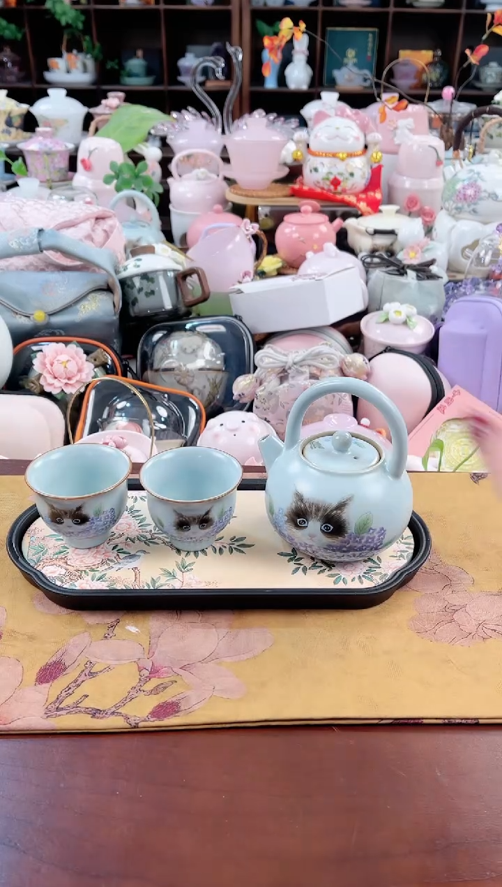 【闪购商品】瓷片茶具：库存仅剩1件