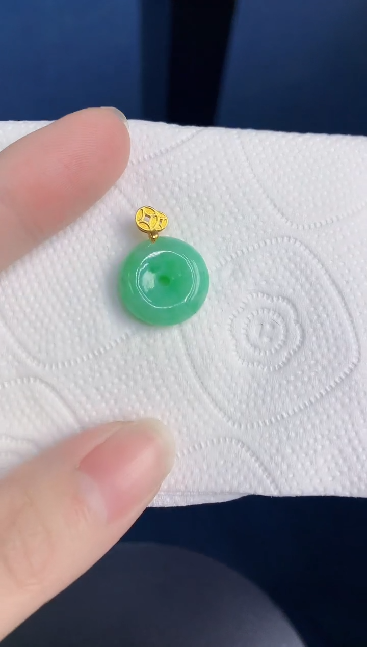 颈饰未镶嵌翡翠天然翡翠缅甸A货