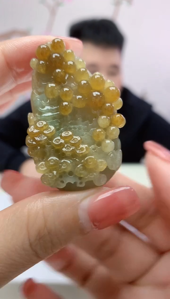 定制翡翠未镶嵌888xm-毛货山水8