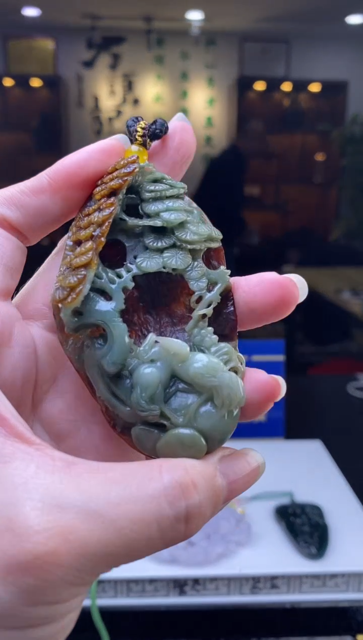 【闪购商品】翡翠颈饰未镶嵌B-@@JTZC0122071