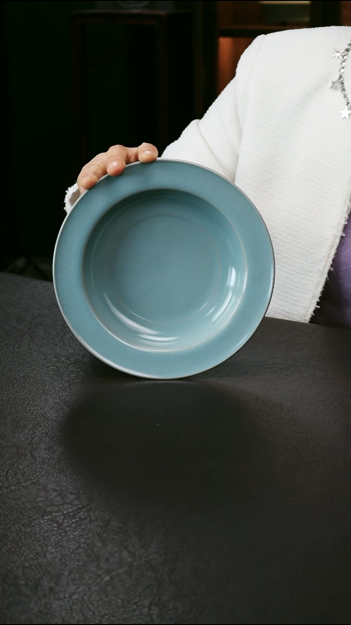 其他汝官窑折沿洗81