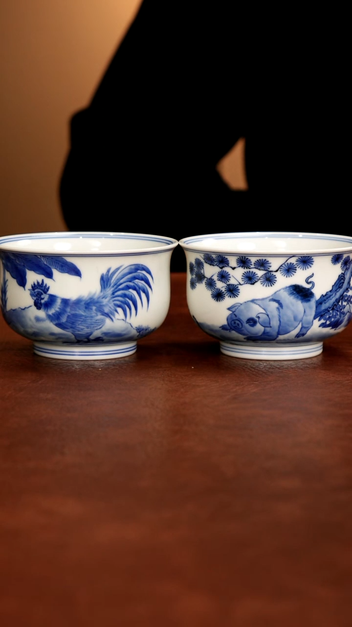 陶瓷五里雾品牌欣赏--十二生肖杯