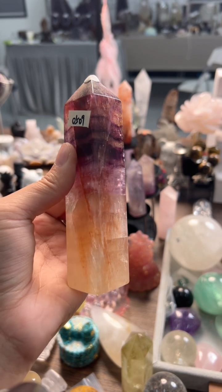 未镶嵌珠宝奇石萤石M355