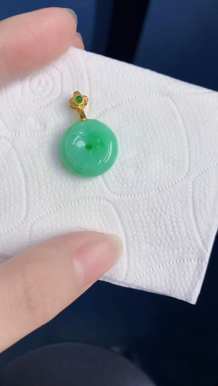 颈饰未镶嵌翡翠天然翡翠缅甸A货