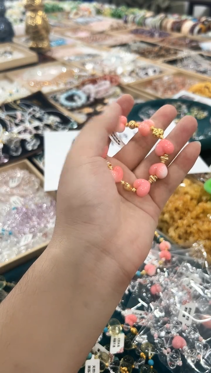 未镶嵌手链水晶85金
