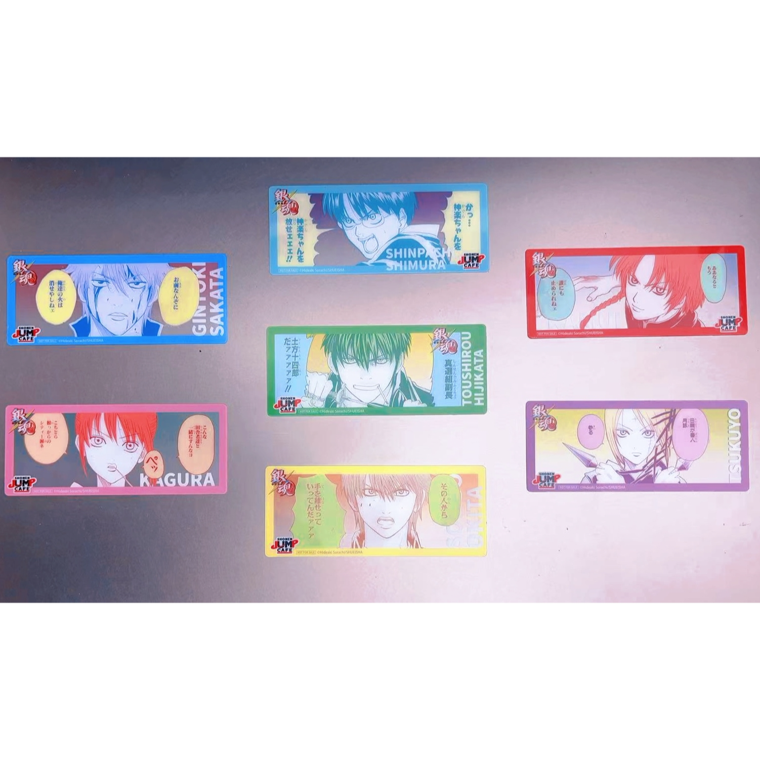 【银魂】JS cafe pvc小卡盲盒 代拆