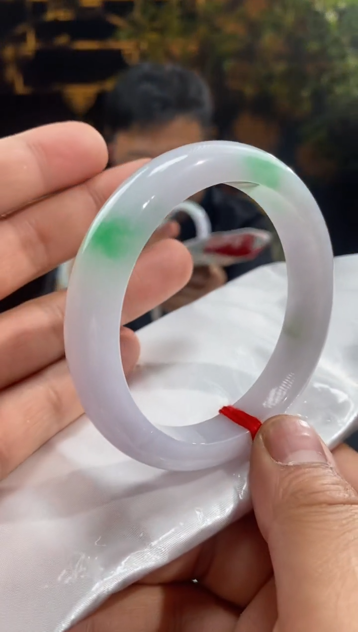 【闪购商品】翡翠手镯未镶嵌10010-天然翡翠a货60圈口