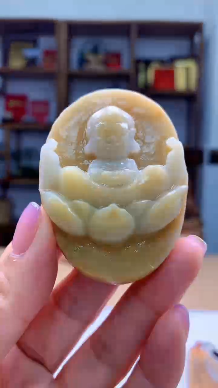 定制翡翠未镶嵌1105jj-毛货挂件7