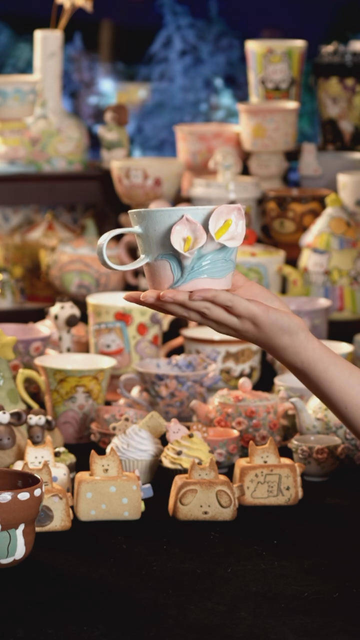 其他陶景德镇釉下彩手绘设计师款陶瓷