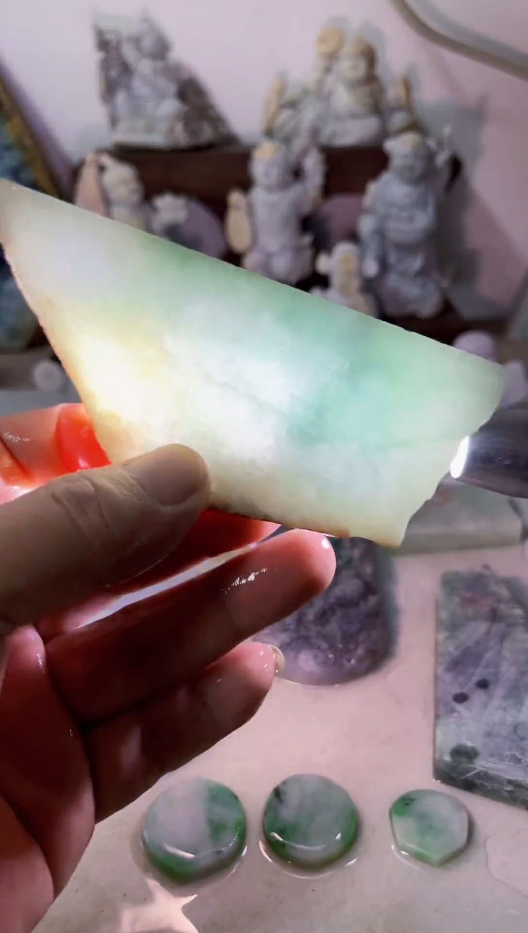 【闪购商品】翡翠吊坠(不含链)未镶嵌A1096