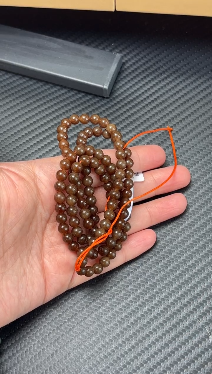 项链未镶嵌和田玉l****g若羌微色差长链卡6