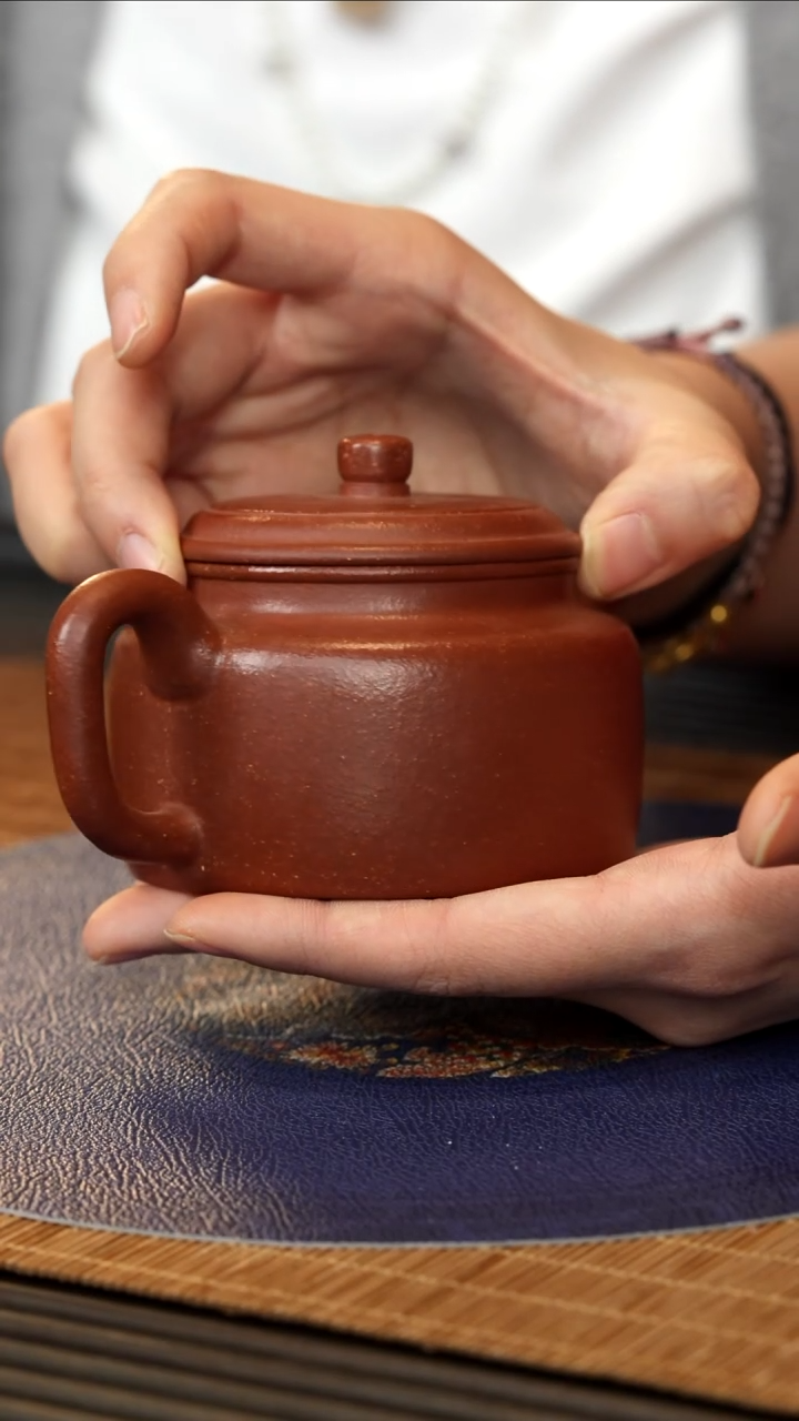 【闪购商品】紫砂茶壶GZCZ 红降坡 德钟