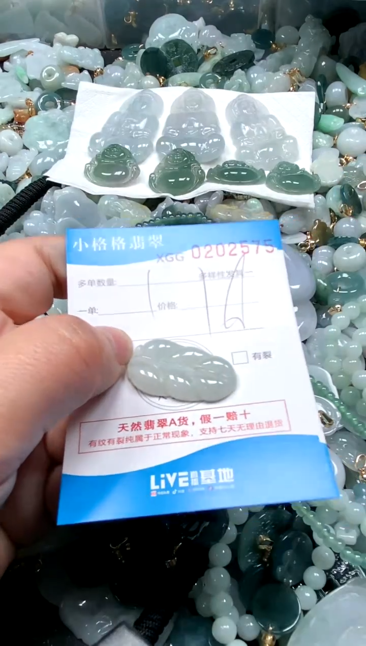 【闪购商品】翡翠颈饰未镶嵌闪购商品0202575
