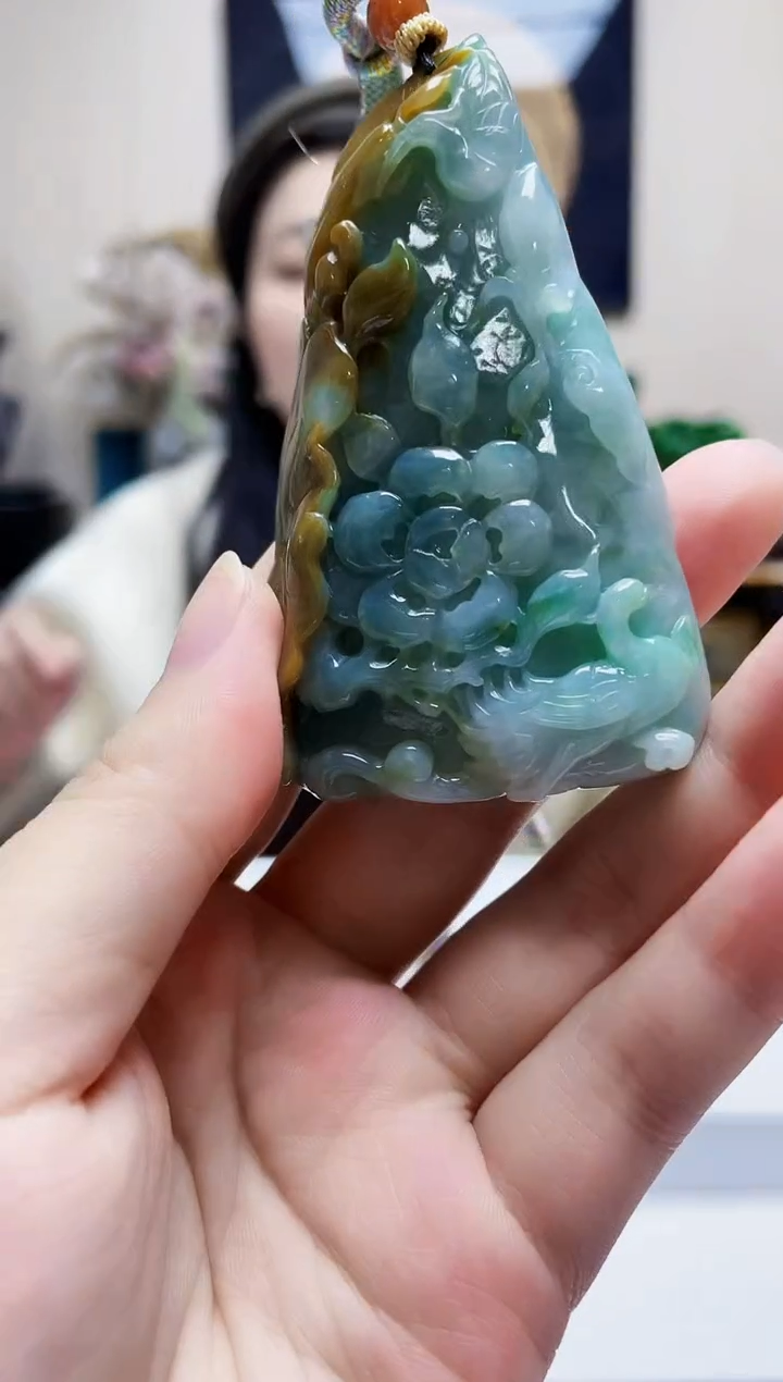 未镶嵌定制翡翠吊坠15