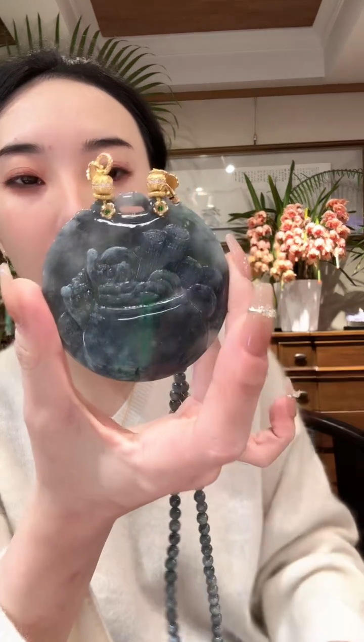 【闪购商品】翡翠颈饰未镶嵌国风