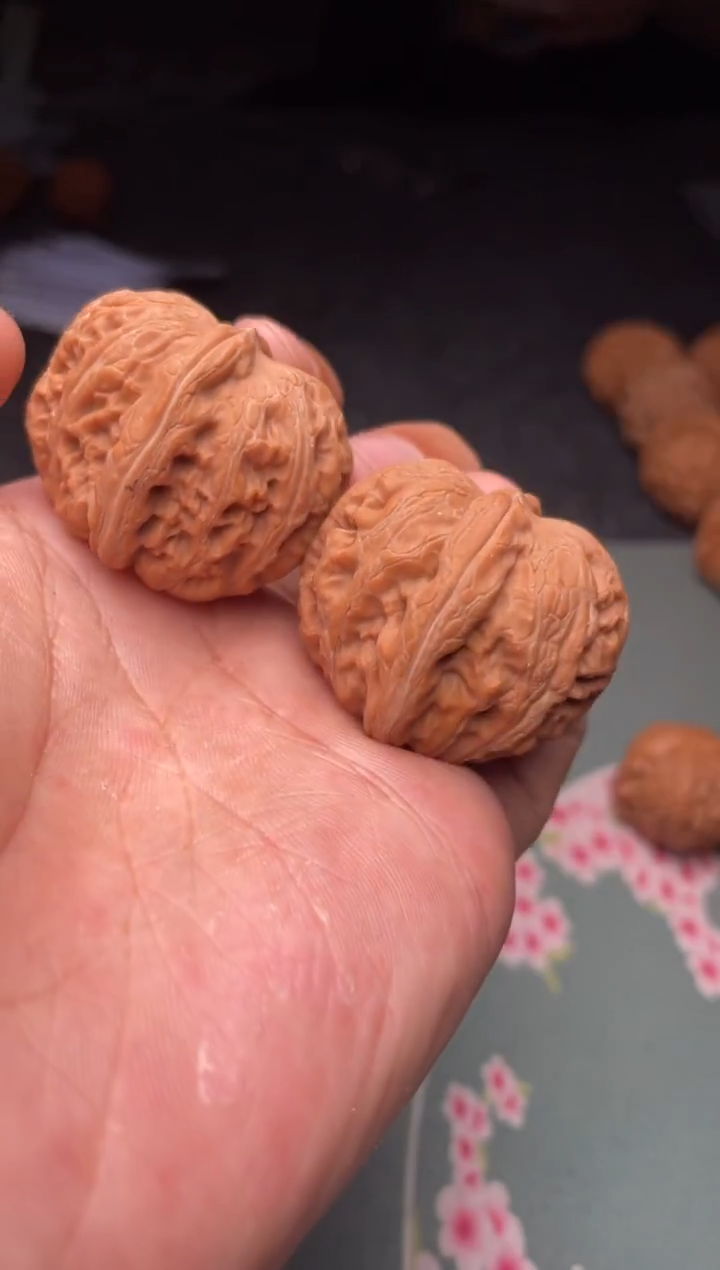 把件文玩核桃a171  元宝 37尺