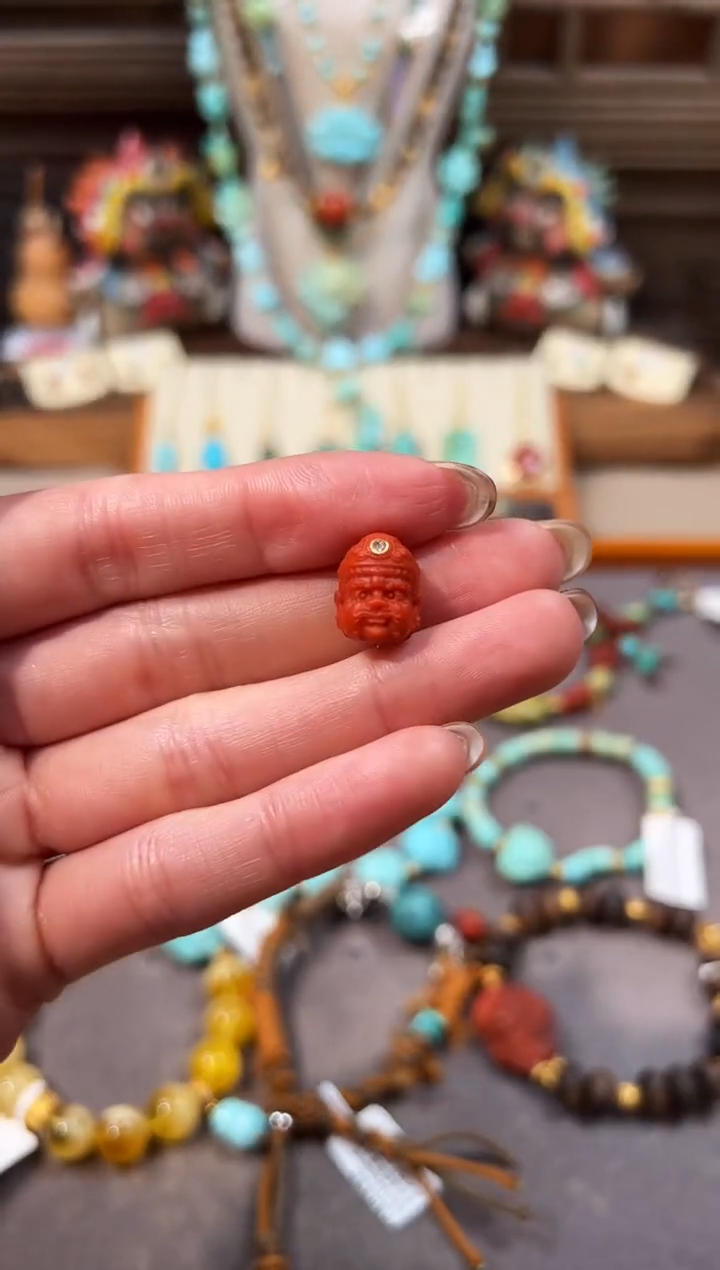 未镶嵌配饰南红玛瑙南红配饰黄财神