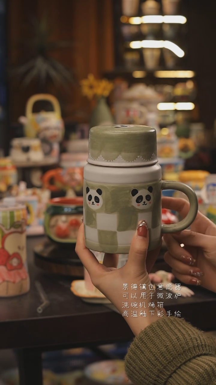 景德镇釉下彩绘设计师款式陶瓷