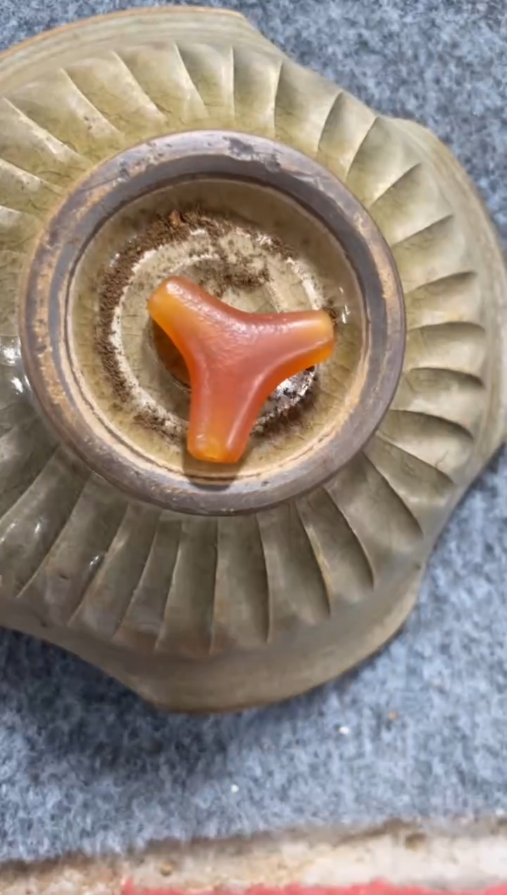 瓷片手工，手绘，陶瓷