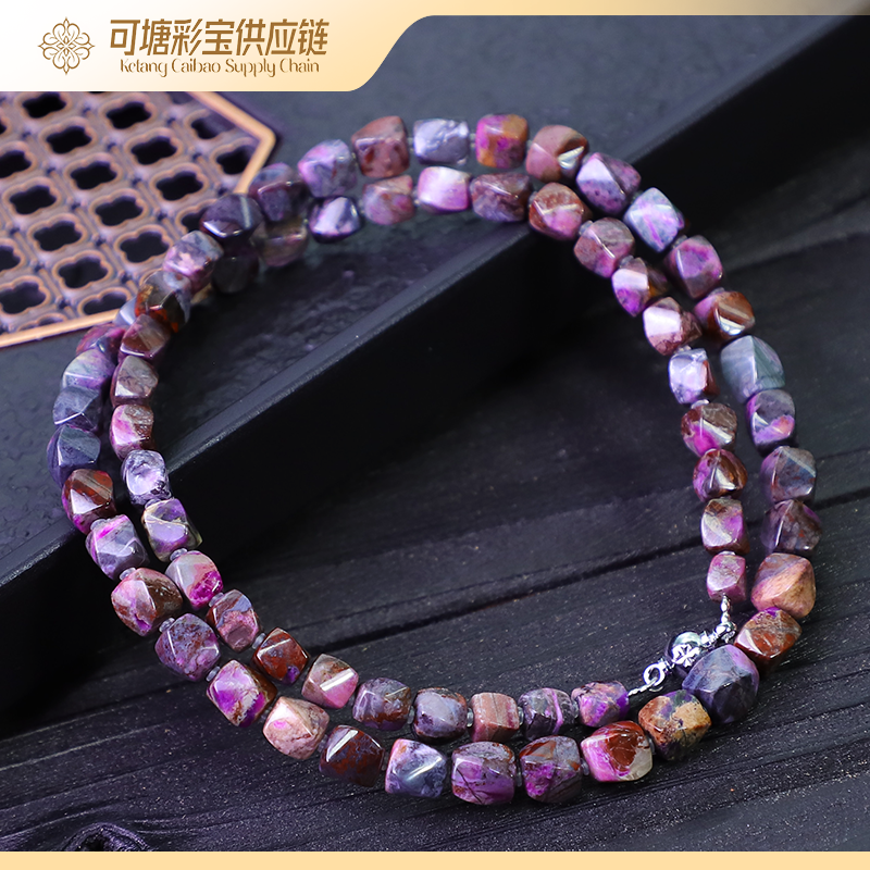 南非舒俱来 时来运转本命年项链 B级深果酱红项链/多样性发一