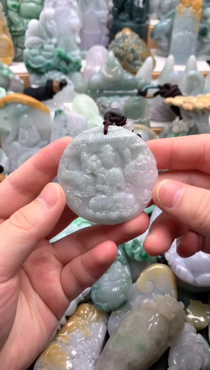 吊坠(不含链)未镶嵌翡翠1