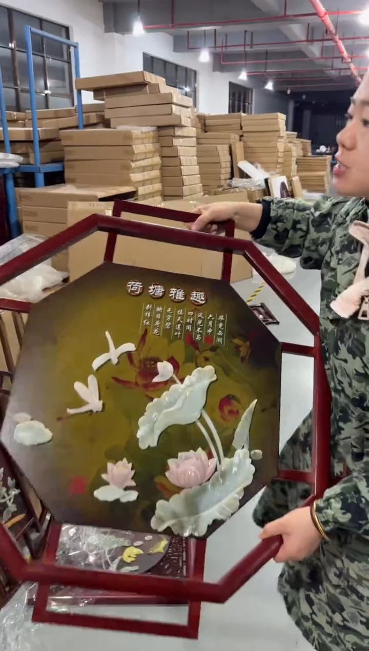 横款80荷塘雅趣11