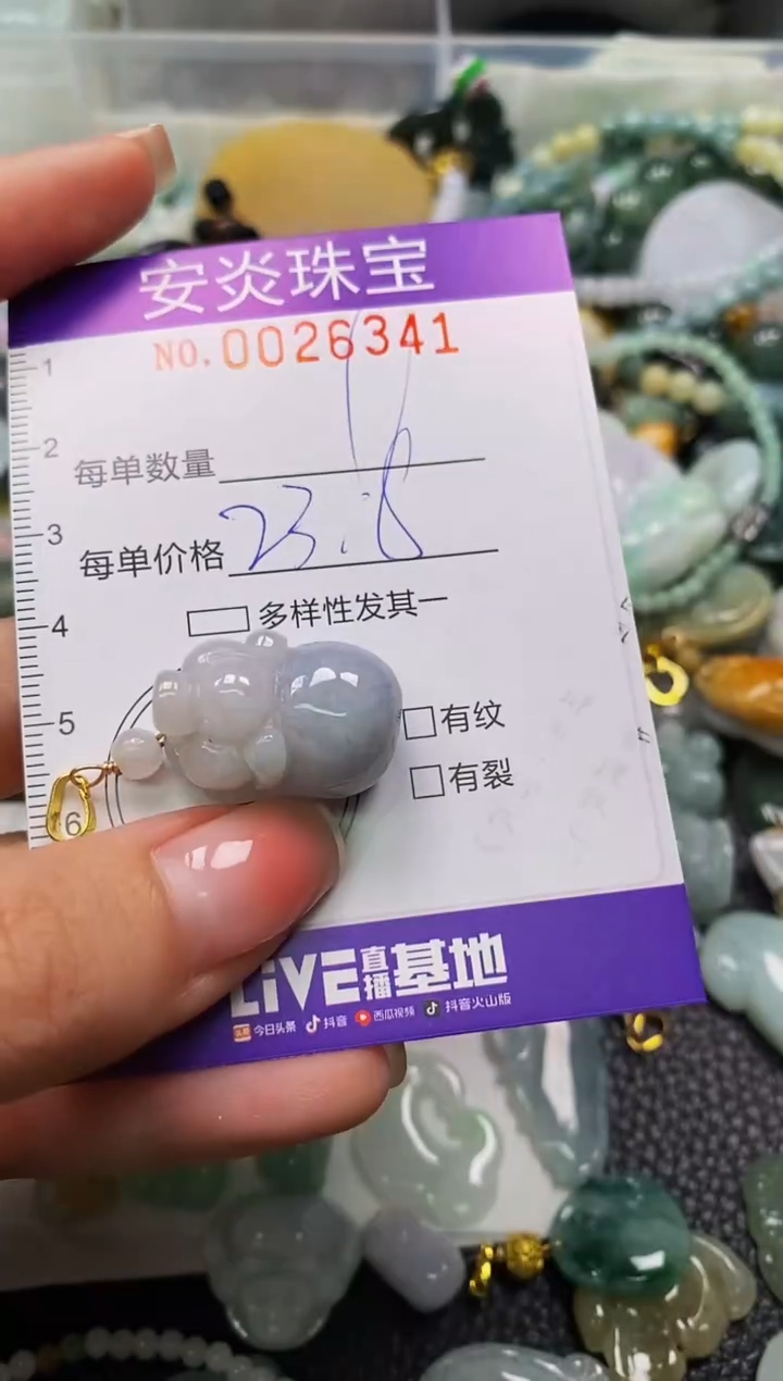 颈饰未镶嵌翡翠闪购0026341