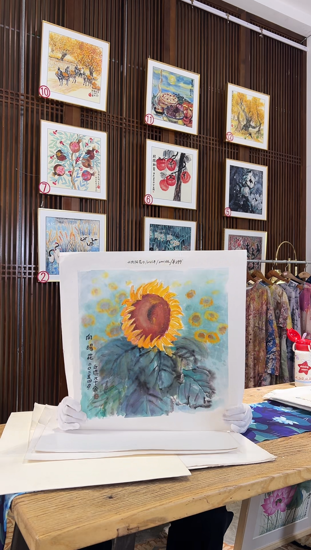 版画耿玉琨名章限量版画S