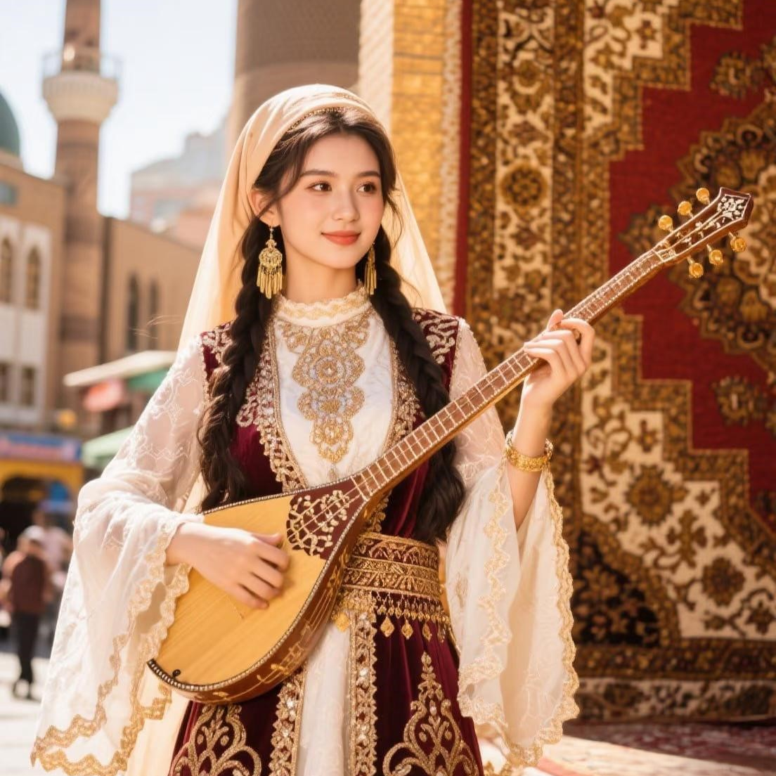 【381-390】特价时尚新款民族风迪拜土耳其服饰连衣裙套装